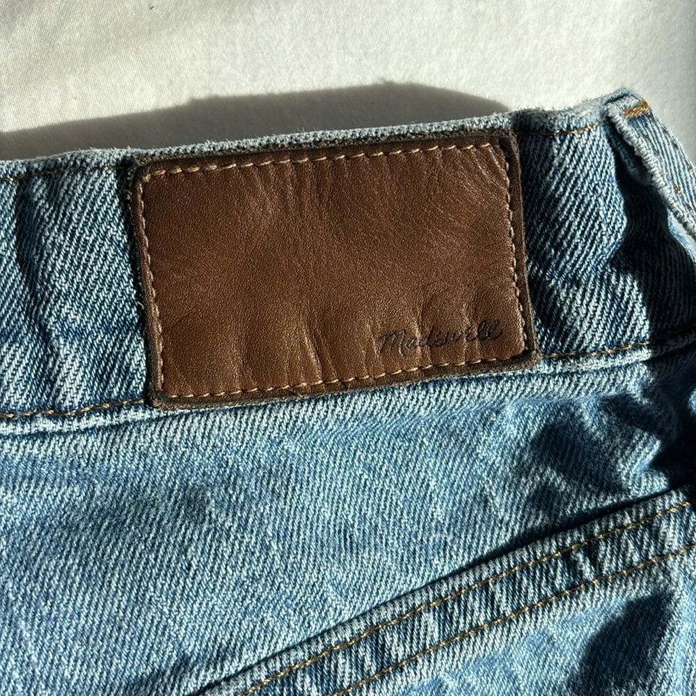 Madewell Perfect Vintage high rise cropped jeans